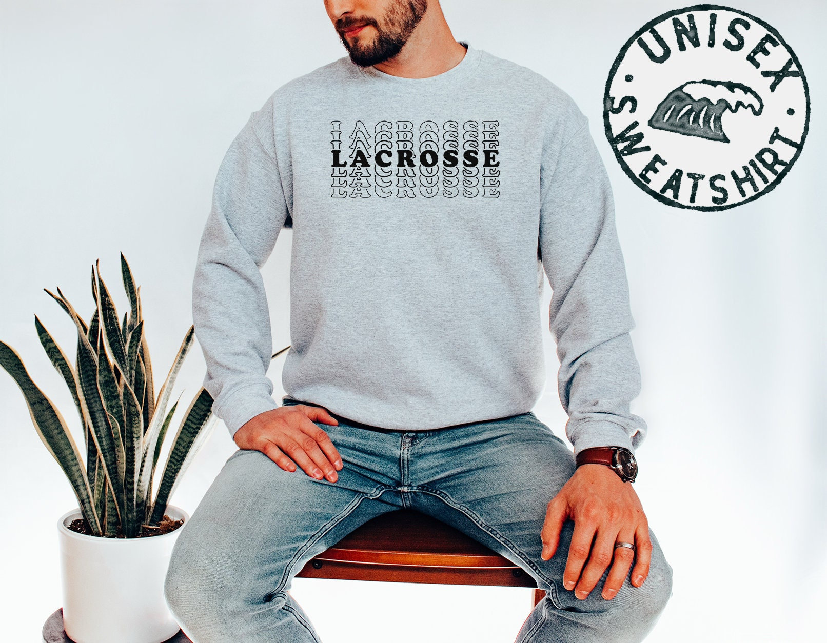 Lacrosse Spieler Mutter Sohn Tochter Sport Liebhaber Sweatshirt, Lustige Pullover Shirt, Geburtstagsgeschenke Für Männer Und Frauen von 22ndOfOctober