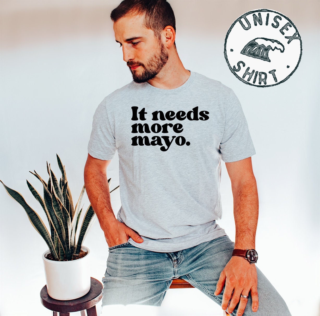 Mayo Addict 70Er Jahre Retro Mayonnaise Liebhaber Shirt, Lustiges T-Shirt, Geburtstagsgeschenke Für Männer Und Frauen von 22ndOfOctober