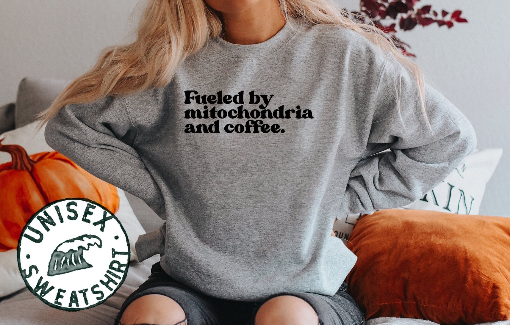 Mitochondria 70Er Jahre 1970Er Lehrer Für Biologie Sweatshirt, Geburtstagsgeschenk Männer Und Frauen von 22ndOfOctober
