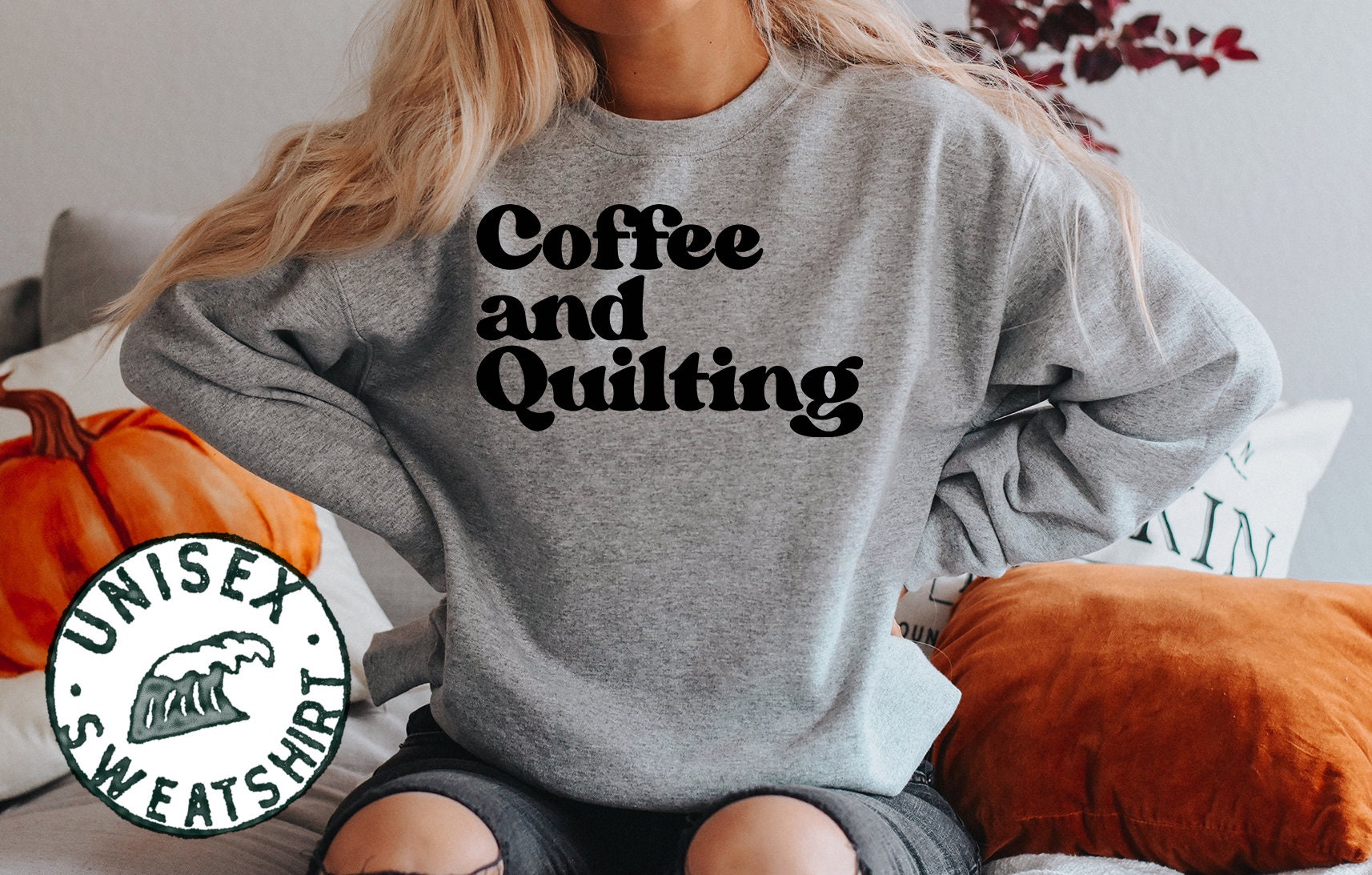 Quilting Quilt 1970Er Jahre 70Er Sweatshirt, Lustige Pullover Shirt, Geburtstagsgeschenke Für Männer Und Frauen von 22ndOfOctober