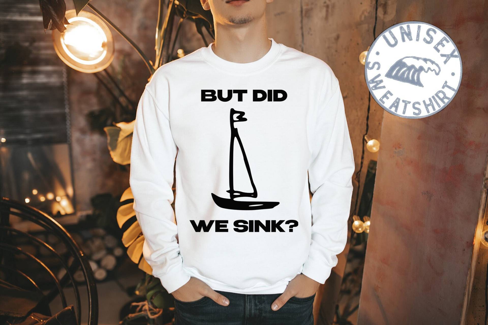 Sailor Segelboot Kapitän Sweatshirt, Lustige Pullover Shirt, Geburtstagsgeschenke Für Männer Und Frauen von 22ndOfOctober