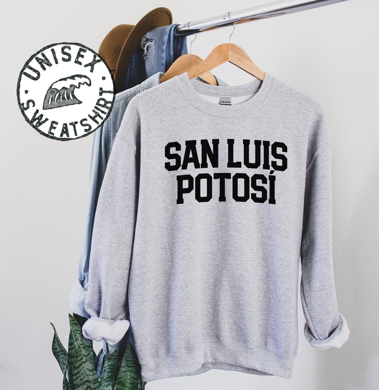 San Luis Potosi Mexiko Mexikanisch Mom Dad Lateinisch Latein Sweatshirt, Lustige Pullover Shirt, Geburtstagsgeschenke Für Männer Und Frauen von 22ndOfOctober