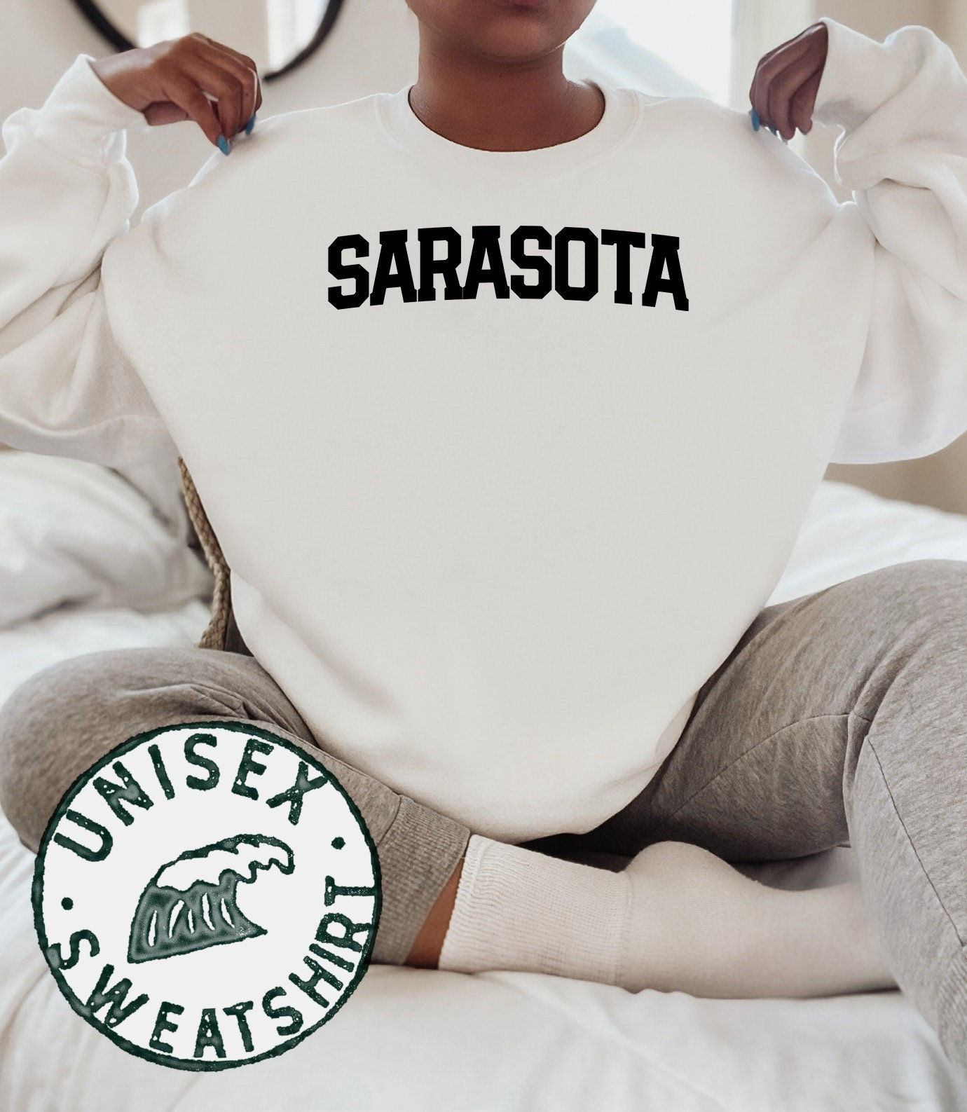 Sarasota Fl Florida Umzug Sweatshirt, Lustige Pullover Shirt, Geburtstagsgeschenke Für Männer Und Frauen von 22ndOfOctober