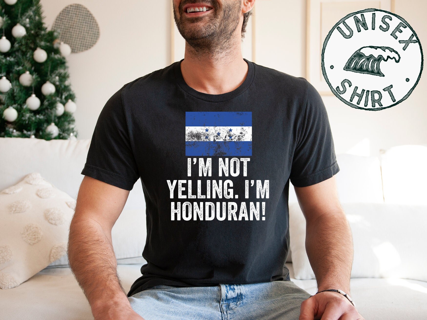 Vintage Style Honduras Pride Flaggen-Shirt, Lustiges T-Shirt, Geburtstagsgeschenke Für Männer Und Frauen von 22ndOfOctober