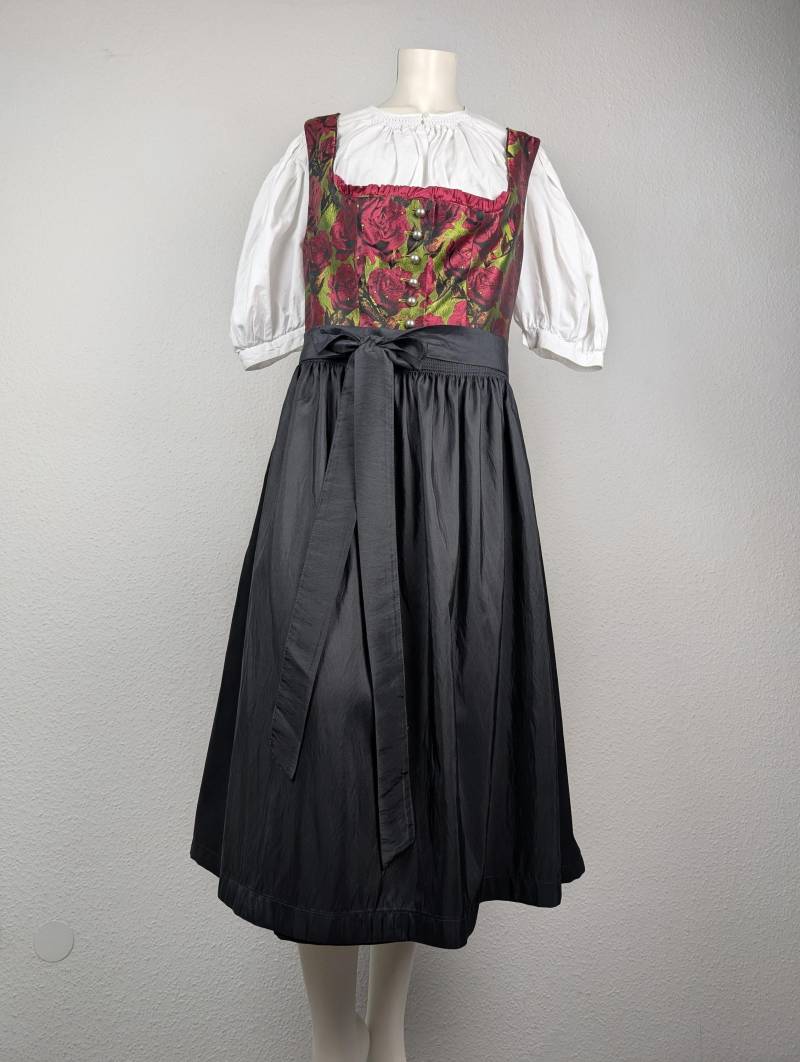 Dirndl | xl Midi Grün Beere Optional Mit Passender Schürze von 22nddresses