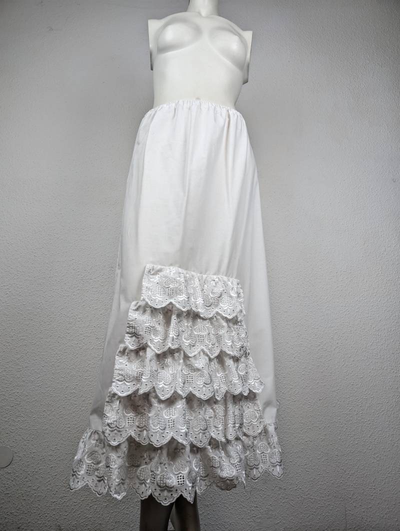 Unterrock | Small/Medium Weiß Rüschen von 22nddresses