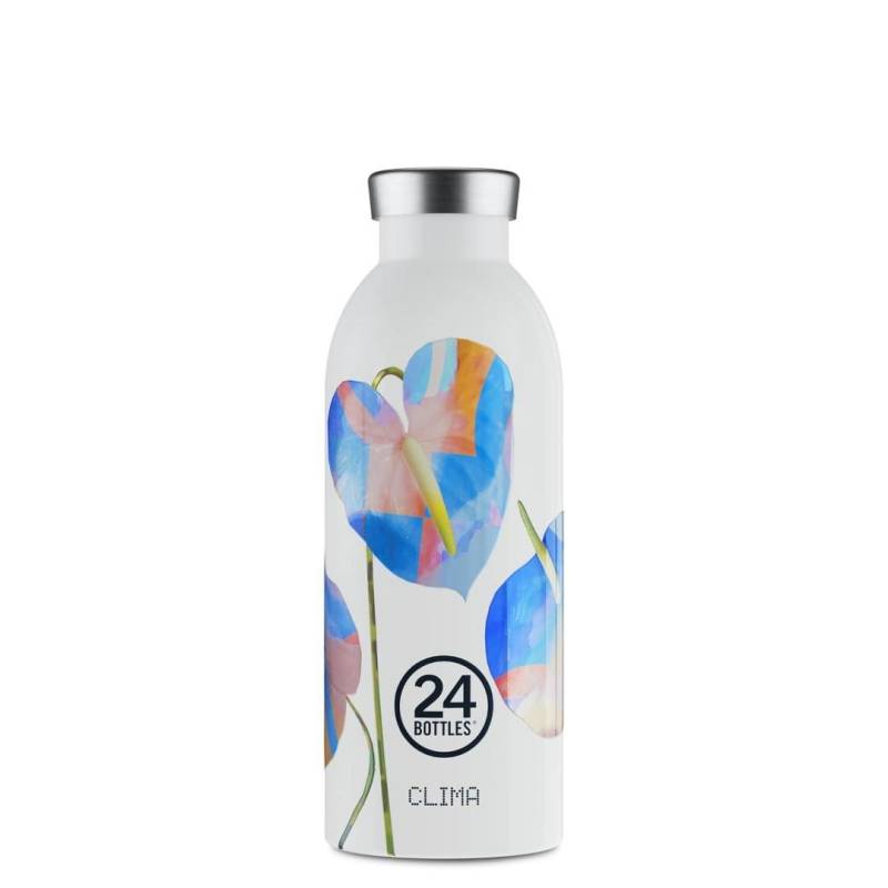 24 BOTTLES - Getränke- Essen-Behälter Clima Bottle 500 Cosmic Flowers Multicolor von 24 BOTTLES