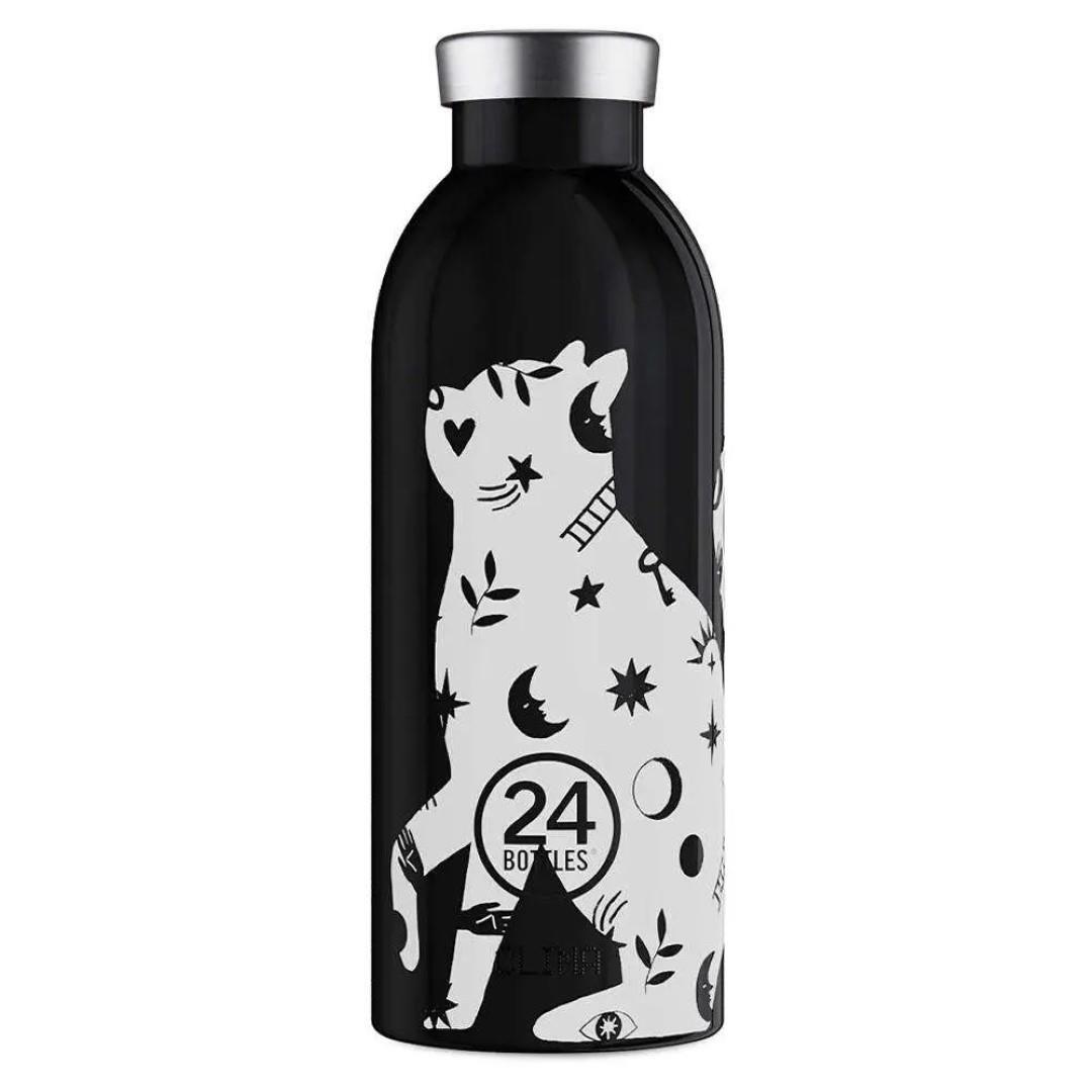24 BOTTLES - Getränke- Essen-Behälter Clima Bottle 500 Galileo Schwarz von 24 BOTTLES