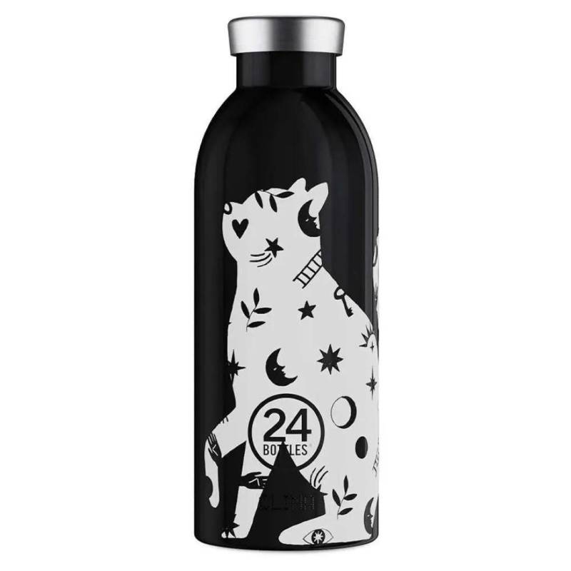 24 BOTTLES - Getränke- Essen-Behälter Clima Bottle 500 Galileo Schwarz von 24 BOTTLES