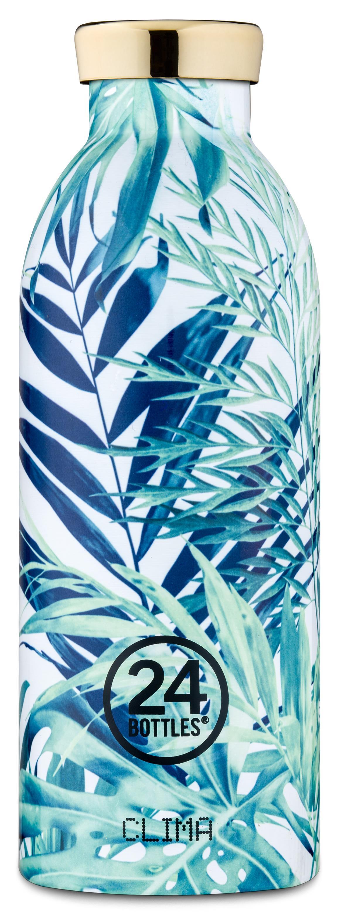 24 BOTTLES - Getränke- Essen-Behälter Clima Bottle 500 Lush weiß/grün von 24 BOTTLES