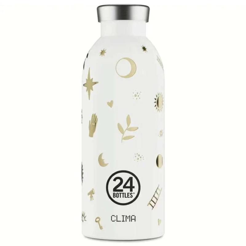24 BOTTLES - Getränke- Essen-Behälter Clima Bottle 500 Radio Galaxy Weiß von 24 BOTTLES