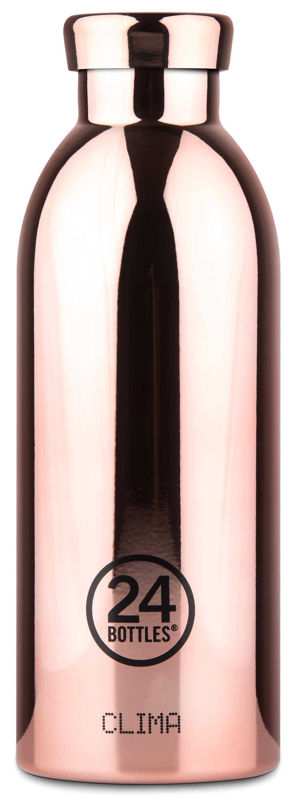 24 BOTTLES - Getränke- Essen-Behälter Clima Bottle 500 Rose Gold Multicolor von 24 BOTTLES