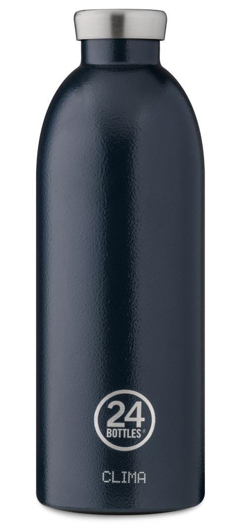 24 BOTTLES - Getränke- Essen-Behälter Clima Bottle 850 Deep Blue Multicolor von 24 BOTTLES