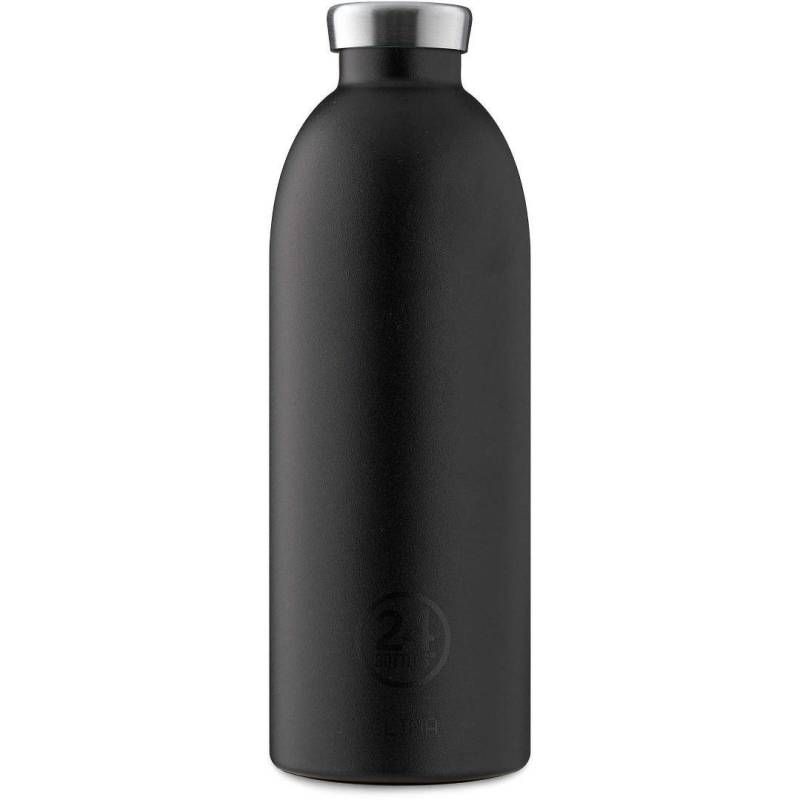 24 BOTTLES - Getränke- Essen-Behälter Clima Bottle 850 Stone Tuxedo Black Grau von 24 BOTTLES