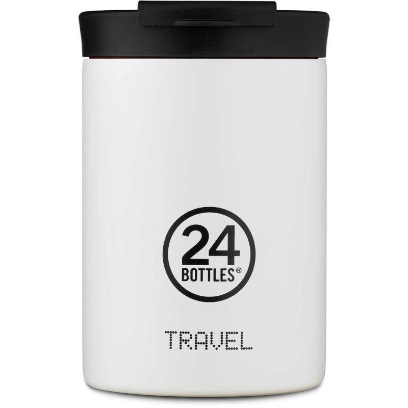 24 BOTTLES - Getränke- Essen-Behälter Travel Tumbler 350 Ice White Weiß von 24 BOTTLES