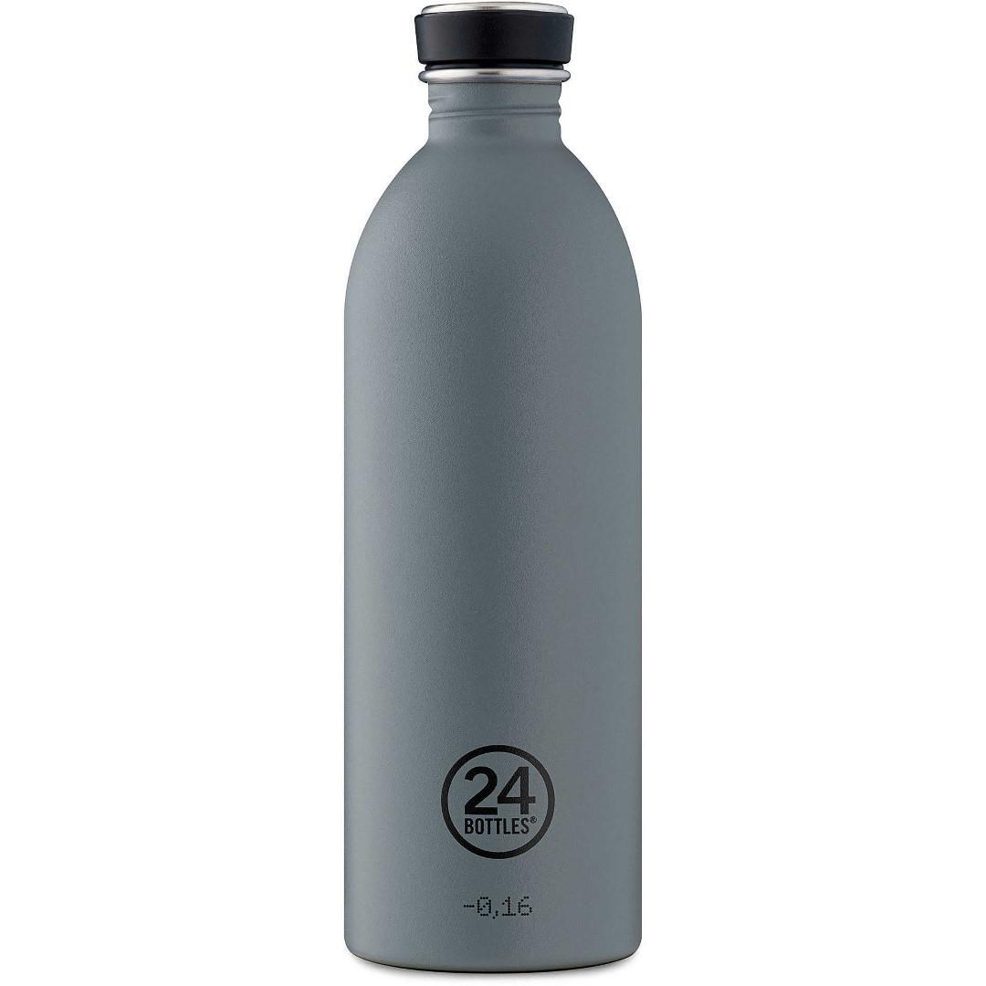 24 BOTTLES - Getränke- Essen-Behälter Urban Bottle 1000 Formal Grey Grau von 24 BOTTLES