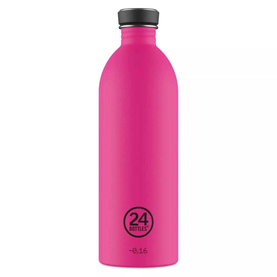 24 BOTTLES - Getränke- Essen-Behälter Urban Bottle 1000 Stone Passion Pink Pink von 24 BOTTLES
