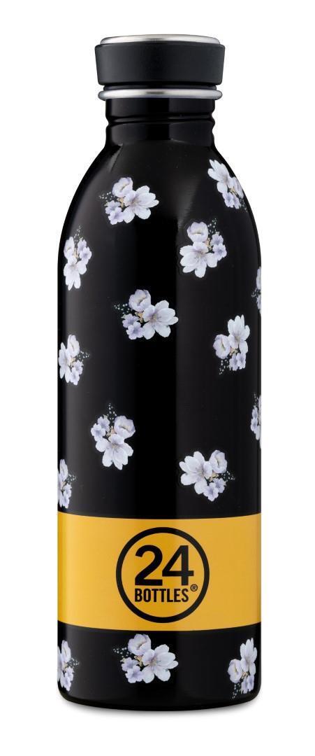 24 BOTTLES - Getränke- Essen-Behälter Urban Bottle 500 Bloom Box Sortiert von 24 BOTTLES