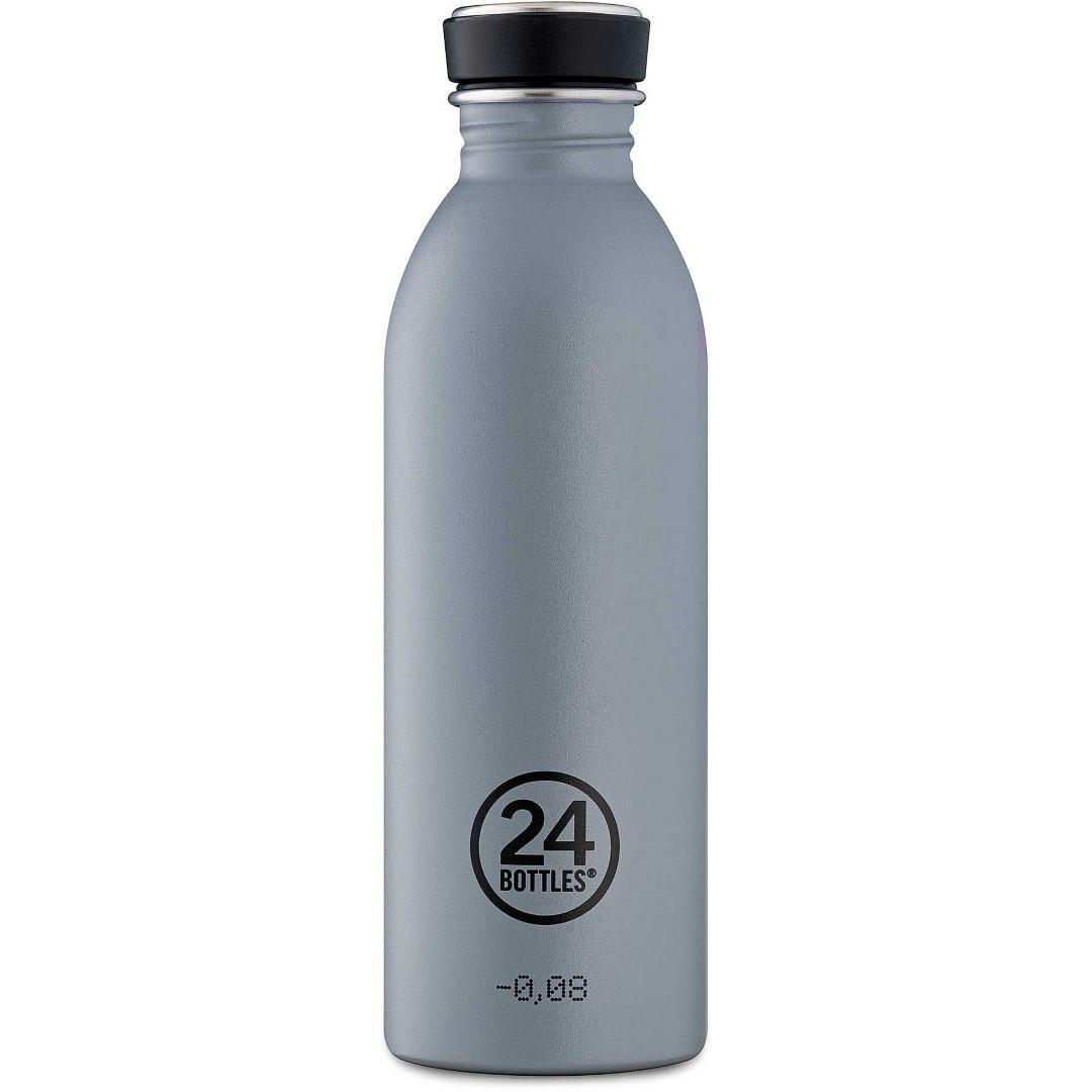 24 BOTTLES - Getränke- Essen-Behälter Urban Bottle 500 Formal Grey Grau von 24 BOTTLES