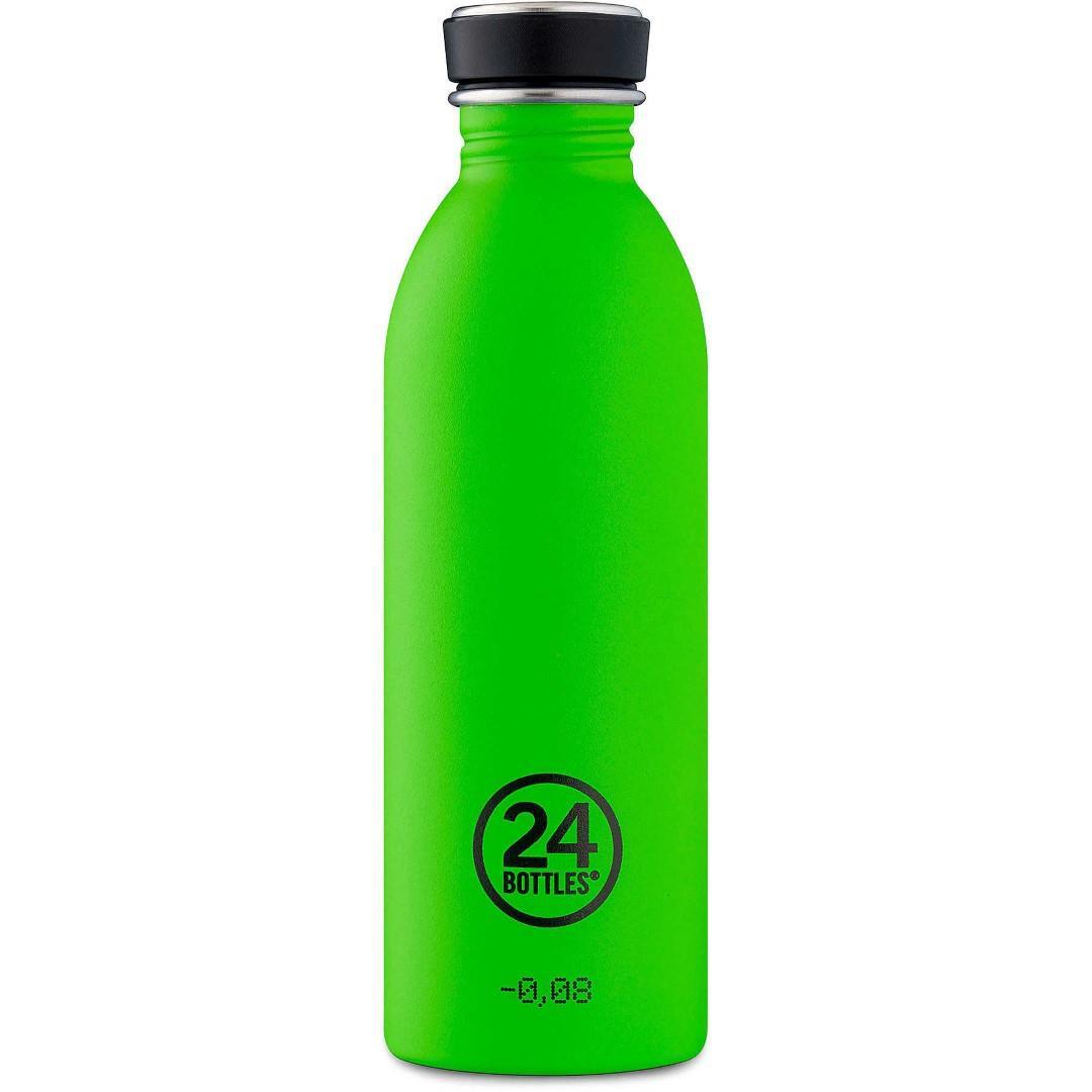 24 BOTTLES - Getränke- Essen-Behälter Urban Bottle 500 Lime Green Hellgrün von 24 BOTTLES