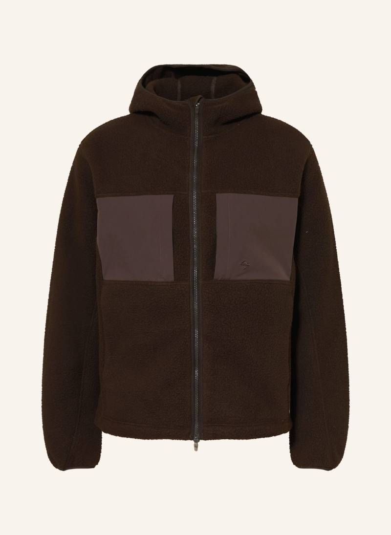 247 Represent Fleecejacke braun von 247 REPRESENT