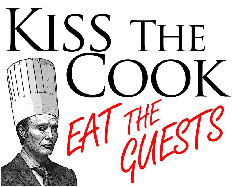 Hannibal Küssen Das Cook-T-Shirt von 247Magnum