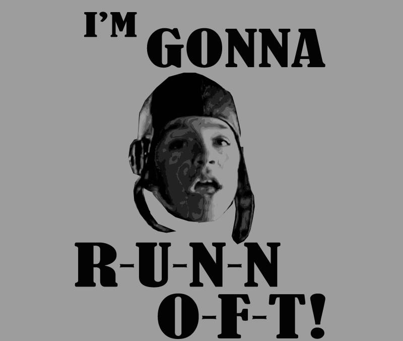 Ich Werde Oft Runn T-Shirt von 247Magnum