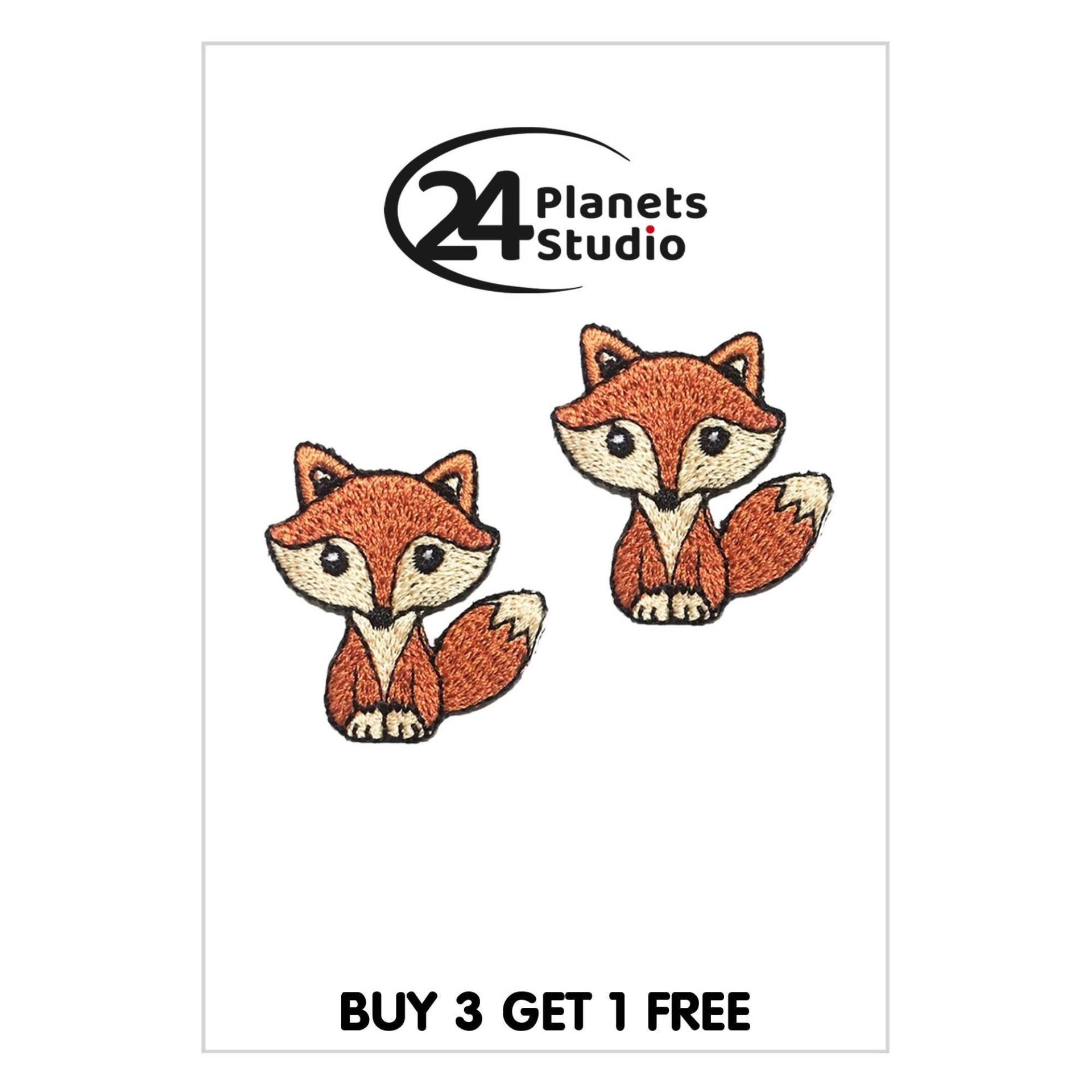 2 Mini Fuchs Bügelbilder Von 24Planetsstudio 2 Mini Fuchs Bügelbilder Von 24Planetsstudio von 24PlanetsStudio
