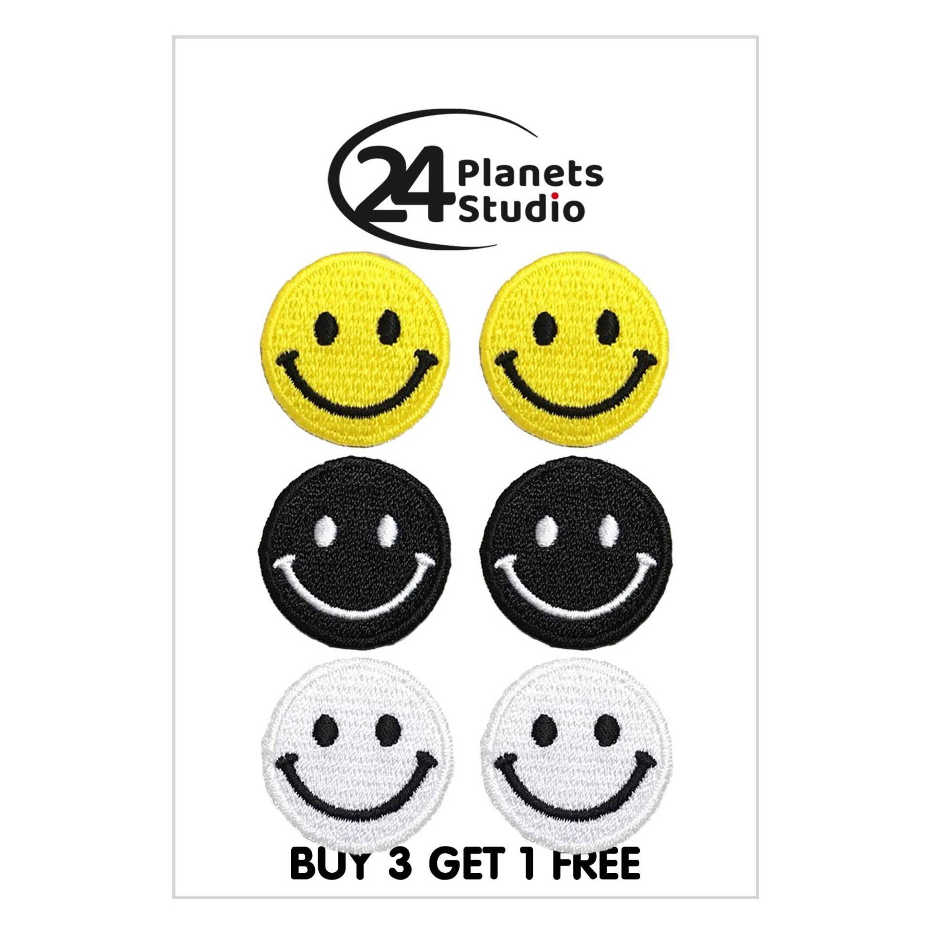 2 Mini Smiley Aufnäher Von 24Planetsstudio 2 Mini Smiley Aufnäher Von 24Planetsstudio von 24PlanetsStudio