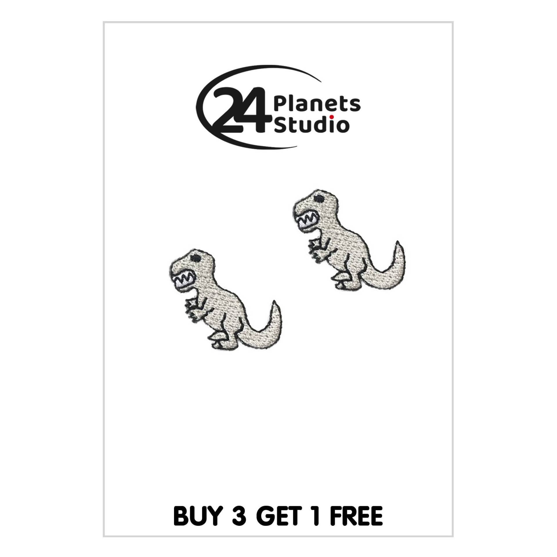 2 Mini T Rex Dinosaurier Patches Aufbügeln Von 24Planetsstudio 2 Mini T Rex Dinosaurier Patches Aufbügeln Von 24Planetsstudio von 24PlanetsStudio