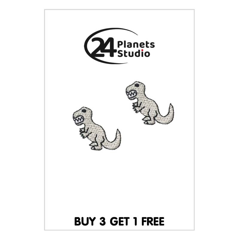 2 Mini T Rex Dinosaurier Patches Aufbügeln Von 24Planetsstudio 2 Mini T Rex Dinosaurier Patches Aufbügeln Von 24Planetsstudio von 24PlanetsStudio