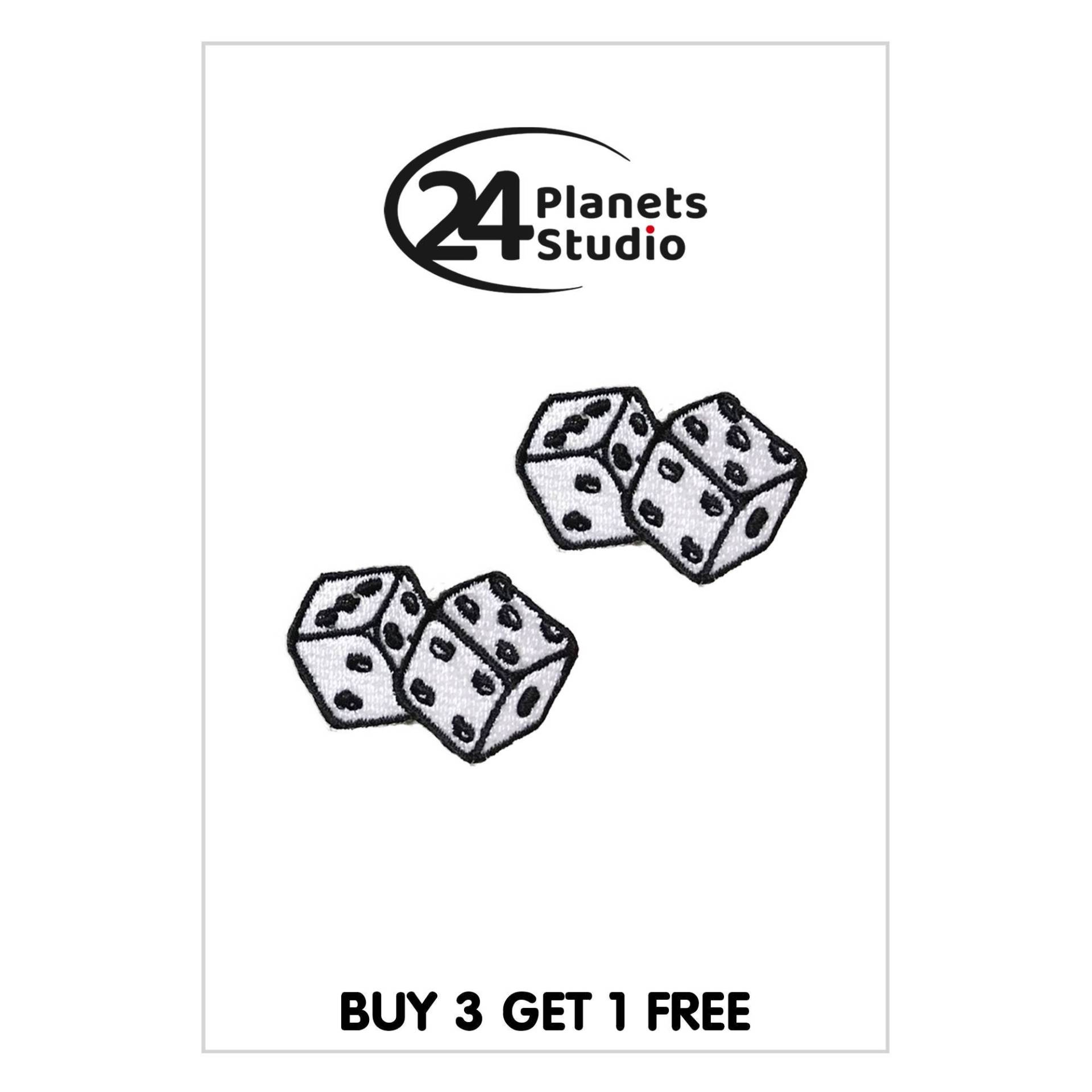 2 Mini Würfel Bügeln Auf Patches Von 24Planetsstudio 2 Mini Würfel Bügeln Auf Patches Von 24Planetsstudio von 24PlanetsStudio