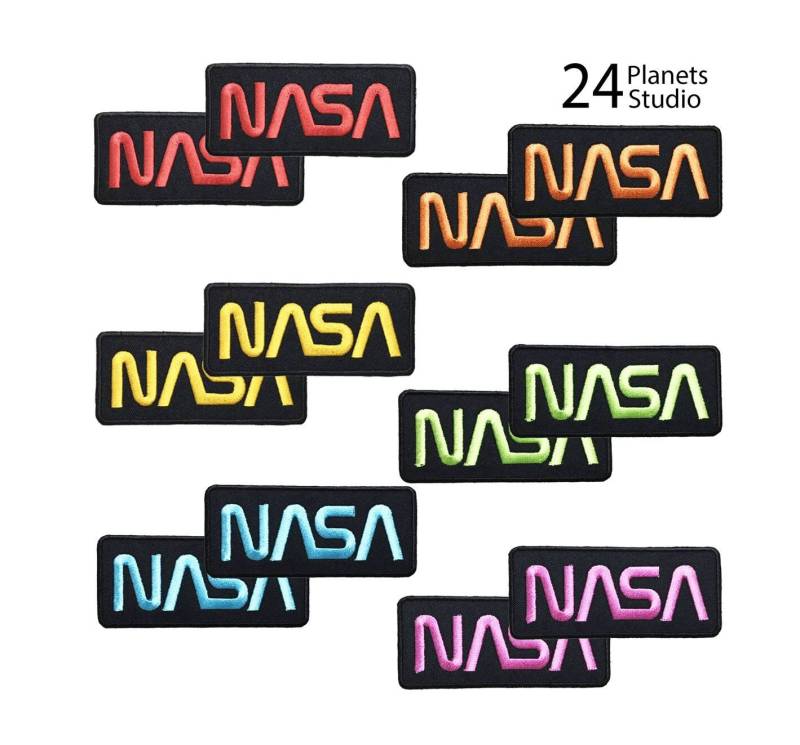 2 Von Mini Nasa Eisen Auf Patches 24Planetsstudio 2 Von Mini Nasa Eisen Auf Patches 24Planetsstudio von 24PlanetsStudio
