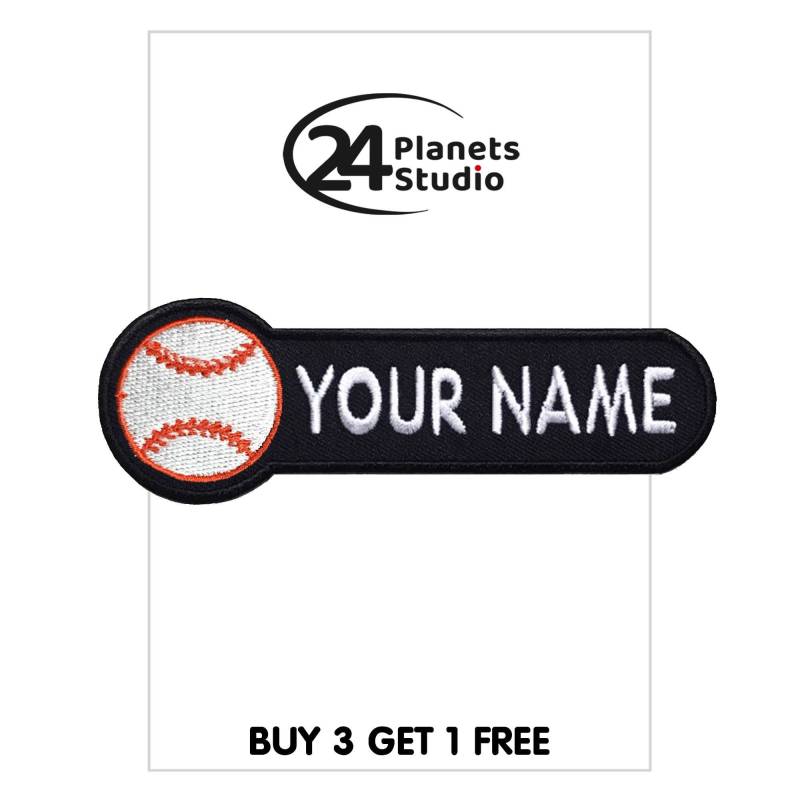 Baseballball Personalisierter Aufbügler Von 24Planetsstudio Patches Baseballball Personalisierter Aufbügler Von 24Planetsstudio Patches von 24PlanetsStudio