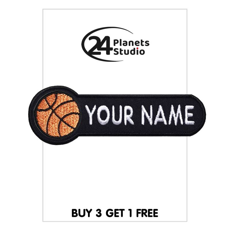 Basketball Ball "Your Name" Aufnäher Aufbügeln Von 24Planetsstudio Personalisierte Patches Basketball Ball "Your Name" Aufnäher Aufbügeln Von 24Planetsstudio Personalisierte Patches von 24PlanetsStudio