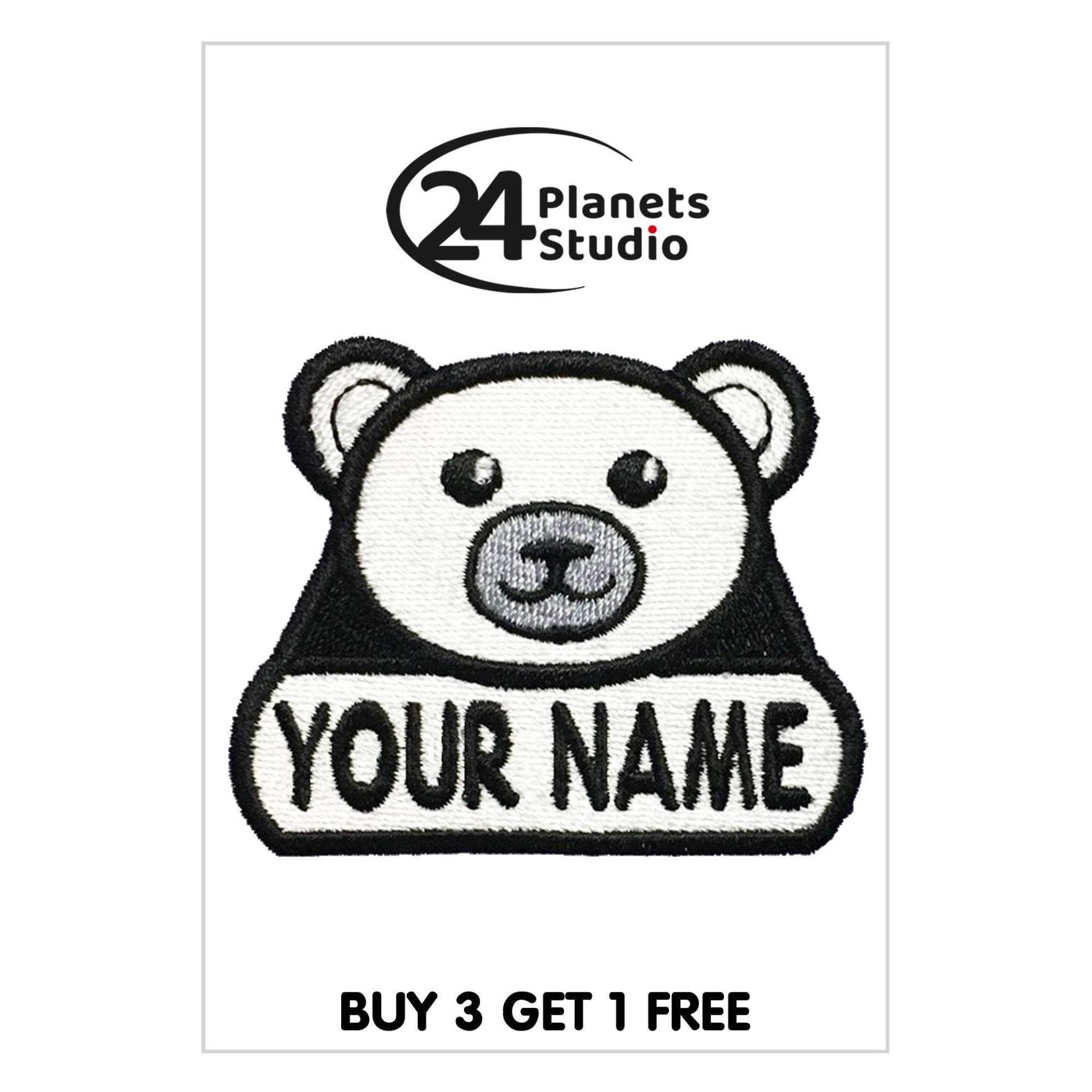 Eisbär "Dein Name" Aufnäher Von 24Planetsstudio Deinen Text Nach Maß Diy Eisbär "Dein Name" Aufnäher Von 24Planetsstudio Deinen Text Nach Maß Diy von 24PlanetsStudio