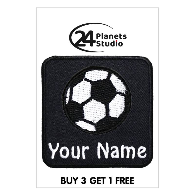 Fußball Ball Aufbügler Personalisierter Aufnäher Von 24Planetsstudio Patches Fußball Ball Aufbügler Personalisierter Aufnäher Von 24Planetsstudio Patches von 24PlanetsStudio