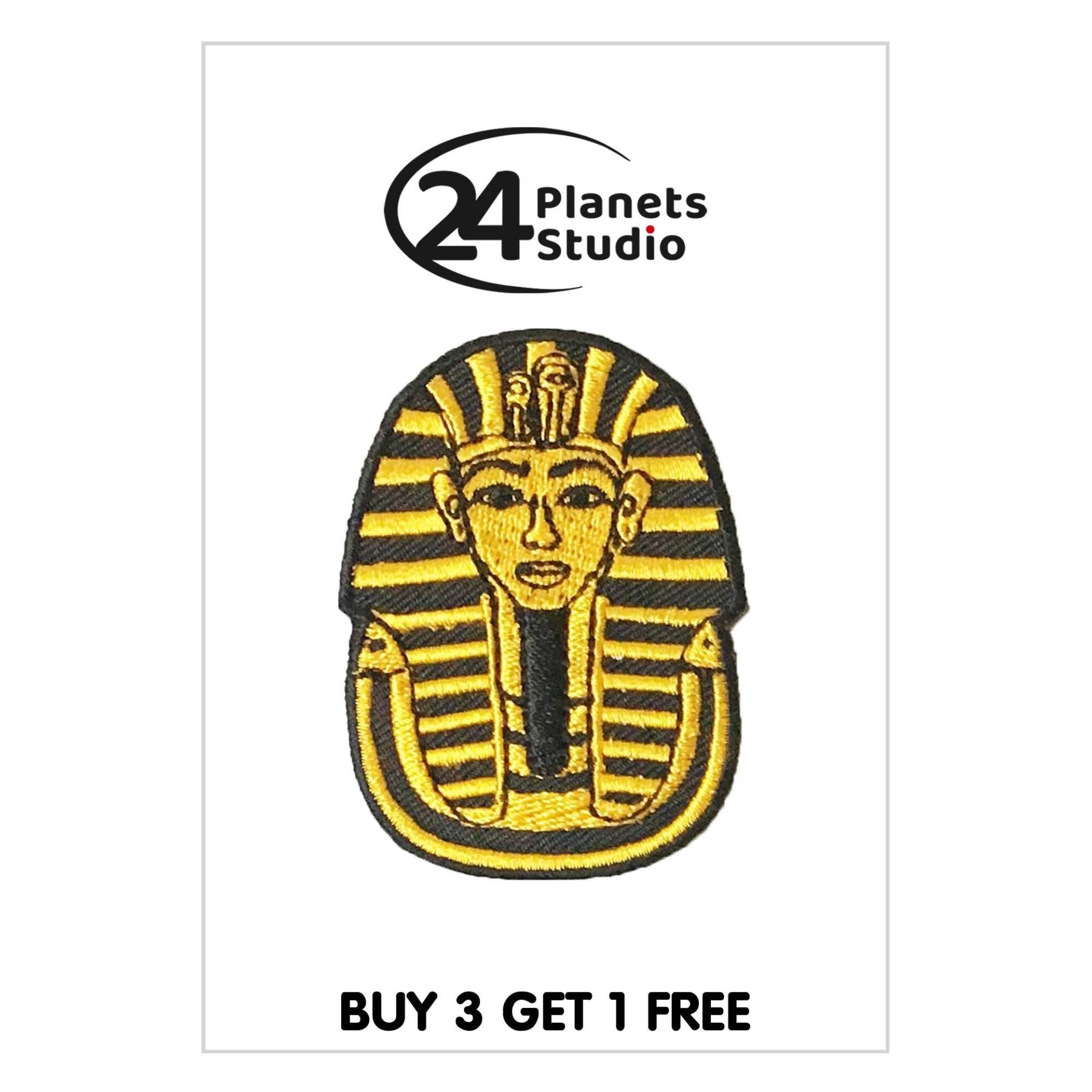 Golden Pharao Tutenchamuns Maske Aufnäher Aufbügeln By 24Planetsstudio Golden Pharao Tutenchamuns Maske Aufnäher Aufbügeln By 24Planetsstudio von 24PlanetsStudio
