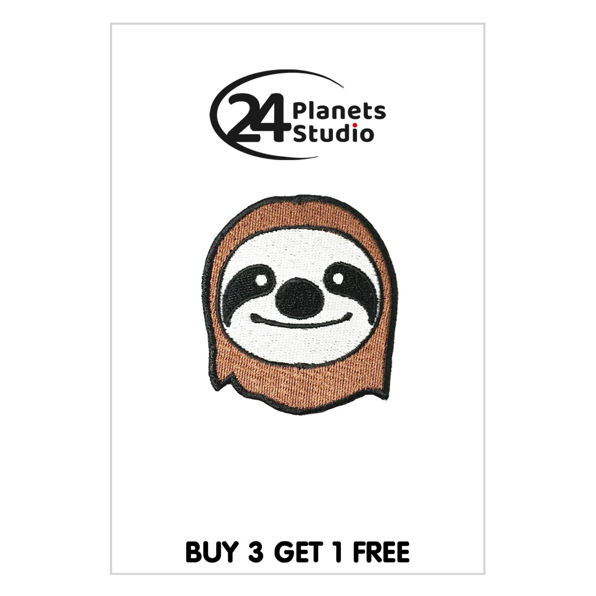 Kleiner Faultier Aufnäher Von 24Planetsstudio Kleiner Faultier Aufnäher Von 24Planetsstudio von 24PlanetsStudio