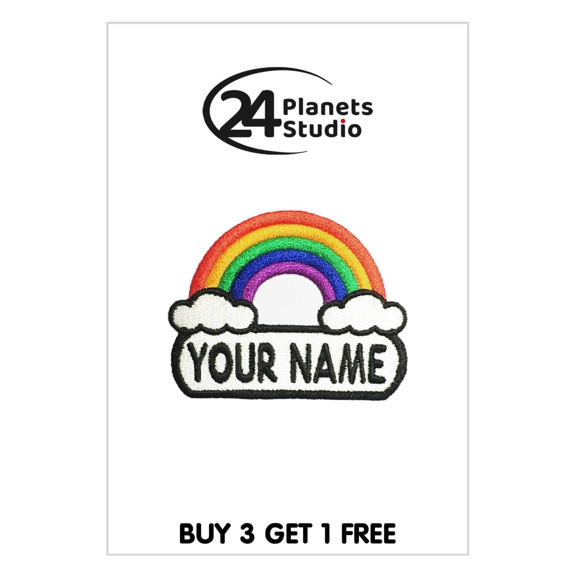 Kleiner Regenbogen Personalisierter Aufbügler Von 24Planetsstudio Kleiner Regenbogen Personalisierter Aufbügler Von 24Planetsstudio von 24PlanetsStudio