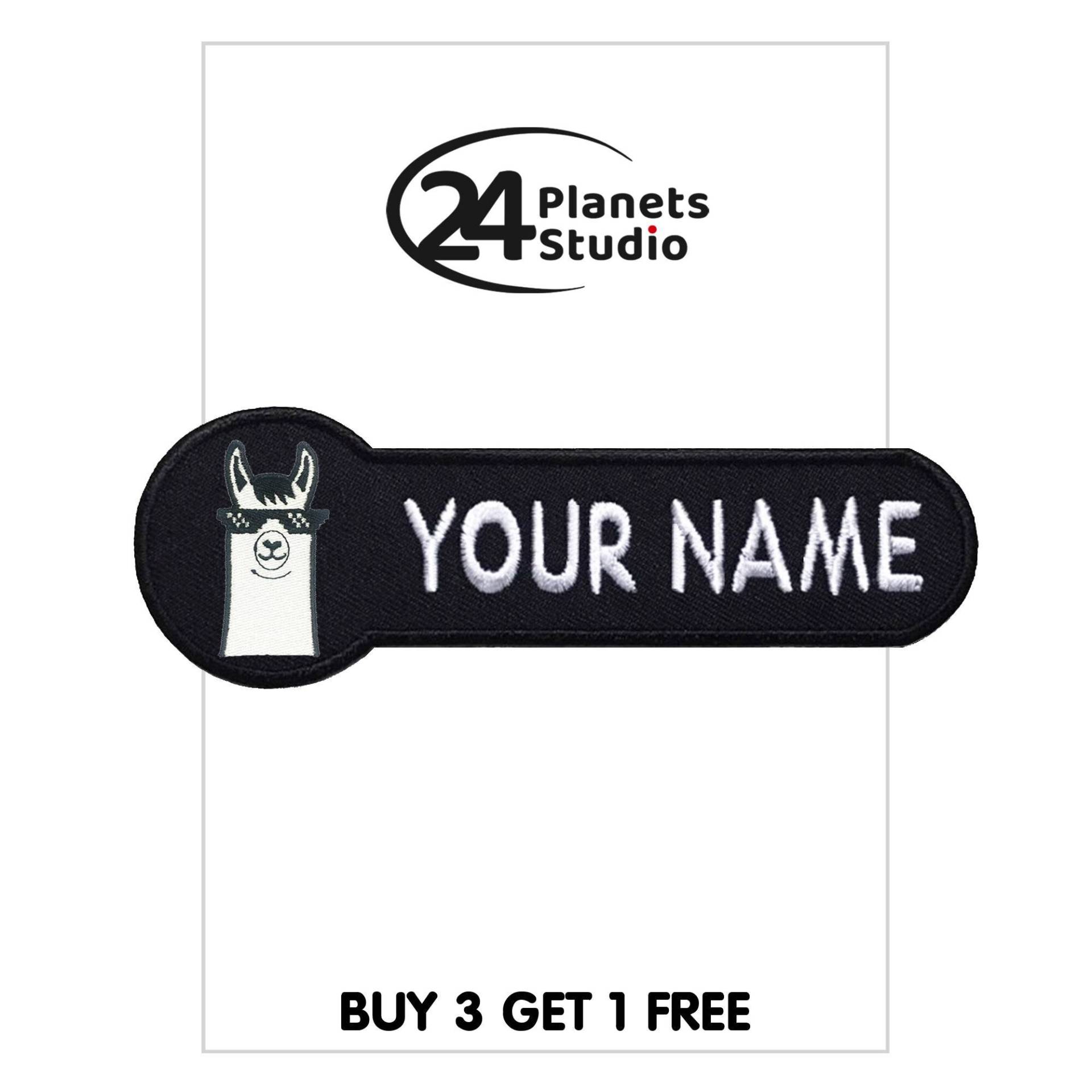 Llama Like A Boss "Your Name" Aufnäher Aufbügeln Von 24Planetsstudio Personalisierte Patches Llama Like A Boss "Your Name" Aufnäher Aufbügeln Von 24Planetsstudio Personalisierte Patches von 24PlanetsStudio