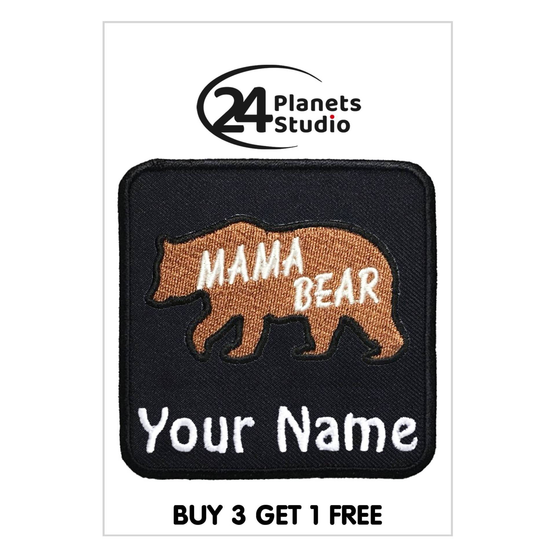 Mama Bär Personalisiert Aufnäher Von 24Planetsstudio Patches Mama Bär Personalisiert Aufnäher Von 24Planetsstudio Patches von 24PlanetsStudio
