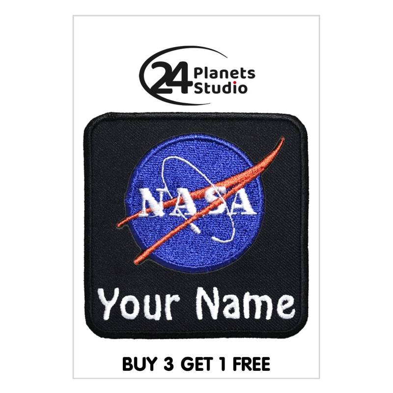 Nasa Custom Personalisierter Aufnäher Von 24Planetsstudio von 24PlanetsStudio