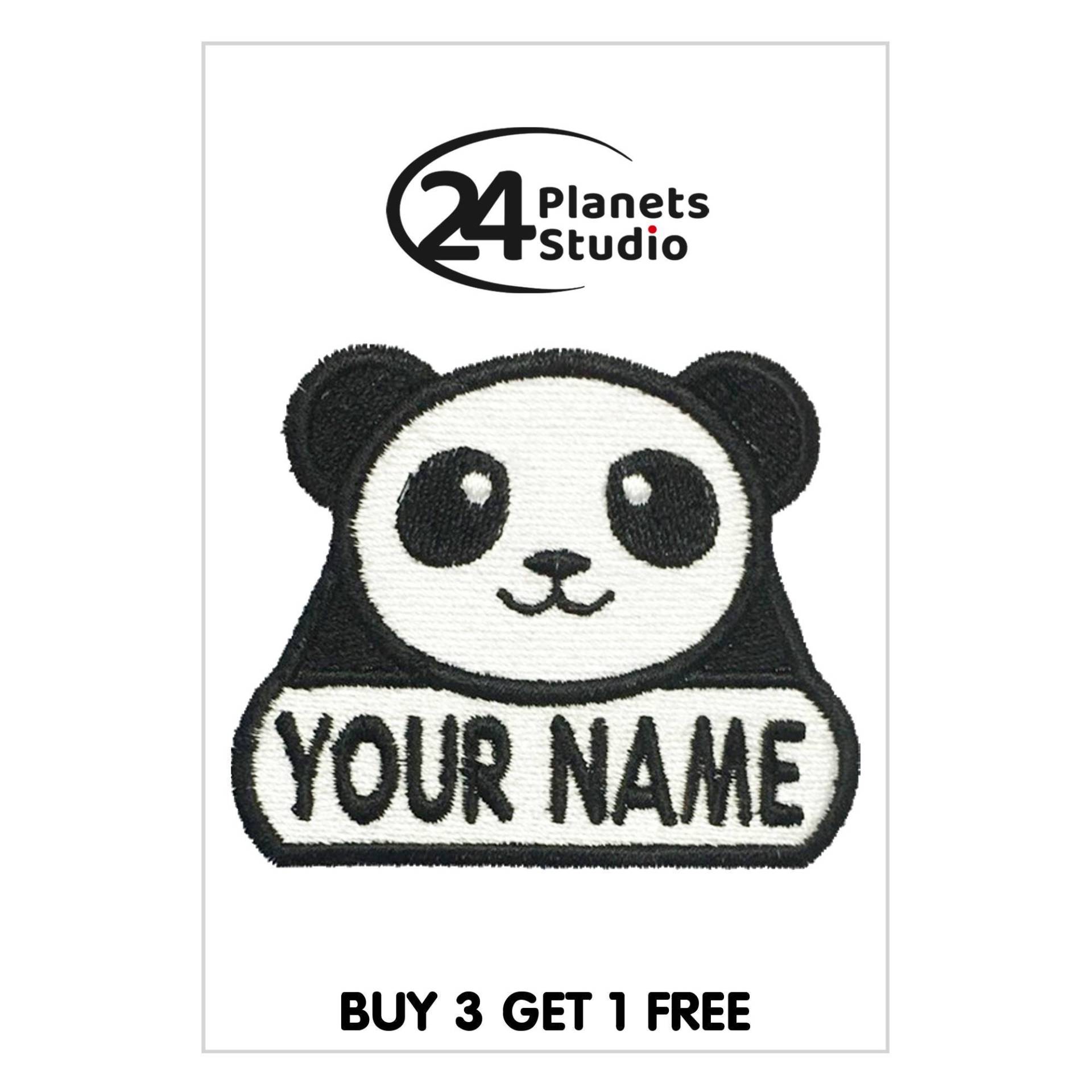 Panda "Dein Name" Aufnäher By 24Planetsstudio Deinen Text Nach Maß Diy Personalisiert Panda "Dein Name" Aufnäher By 24Planetsstudio Deinen Text Nach Maß Diy Personalisiert von 24PlanetsStudio