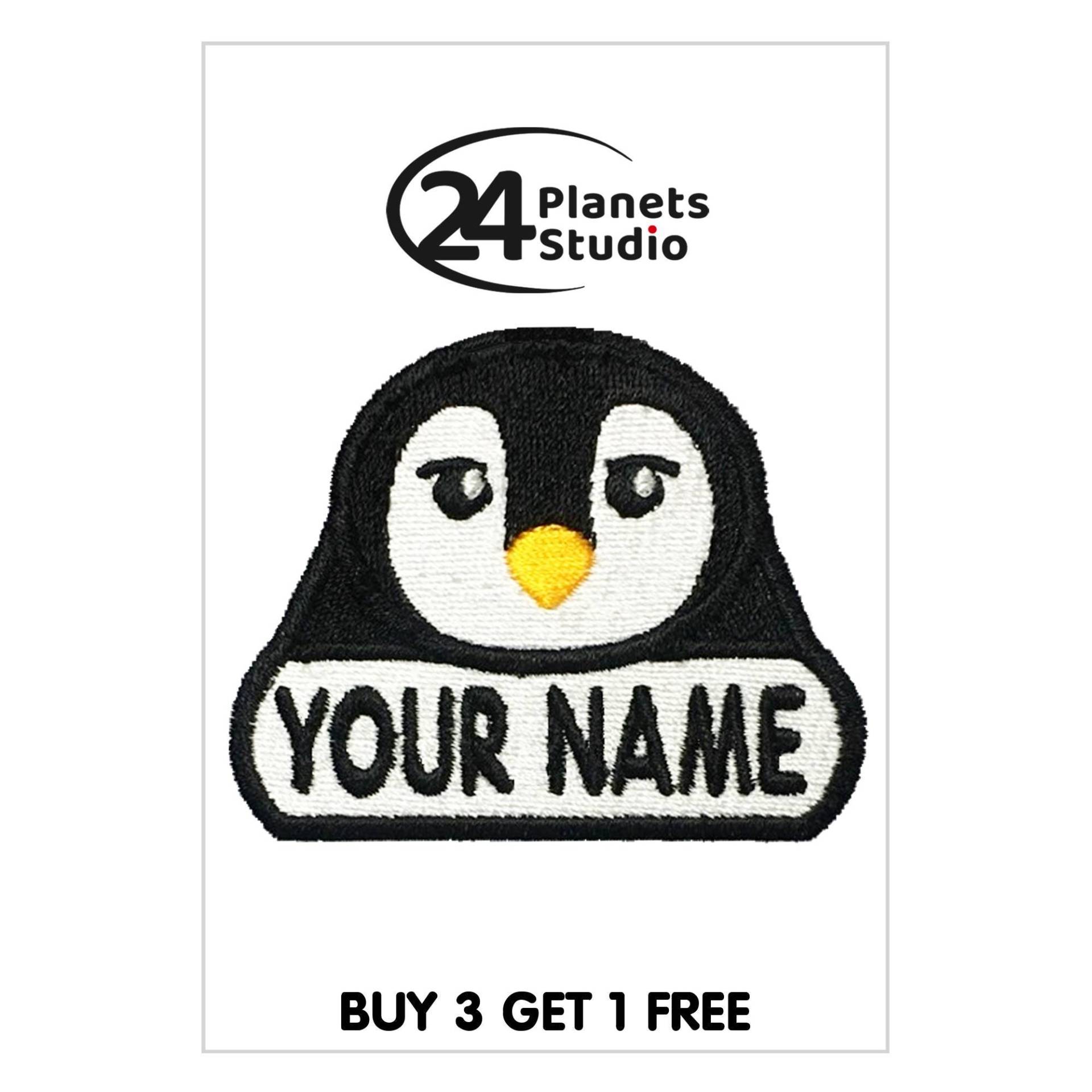 Pinguin "Ihr Name" Aufnäher By 24Planetsstudio Ihren Text Nach Maß Diy Pinguin "Ihr Name" Aufnäher By 24Planetsstudio Ihren Text Nach Maß Diy von 24PlanetsStudio