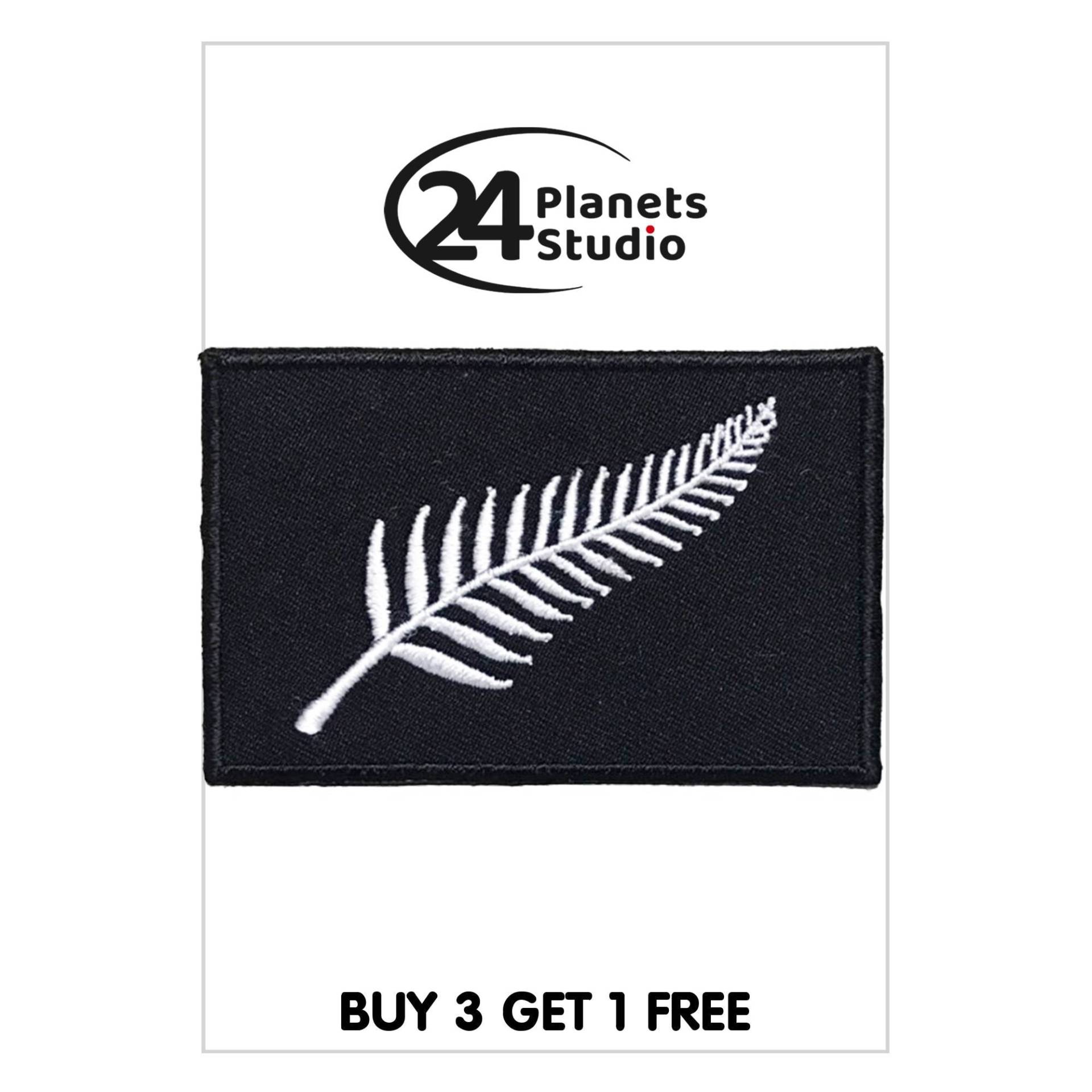Silver Farn Blatt Aufnäher Von 24Planetsstudio Nz Neuseeland Silver Farn Blatt Aufnäher Von 24Planetsstudio Nz Neuseeland von 24PlanetsStudio