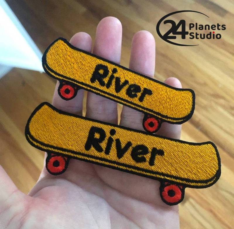 Skateboard "Your Name" Aufnäher By 24Planetsstudio Dein Text Personalisiert Diy Skateboard "Your Name" Aufnäher By 24Planetsstudio Dein Text Personalisiert Diy von 24PlanetsStudio
