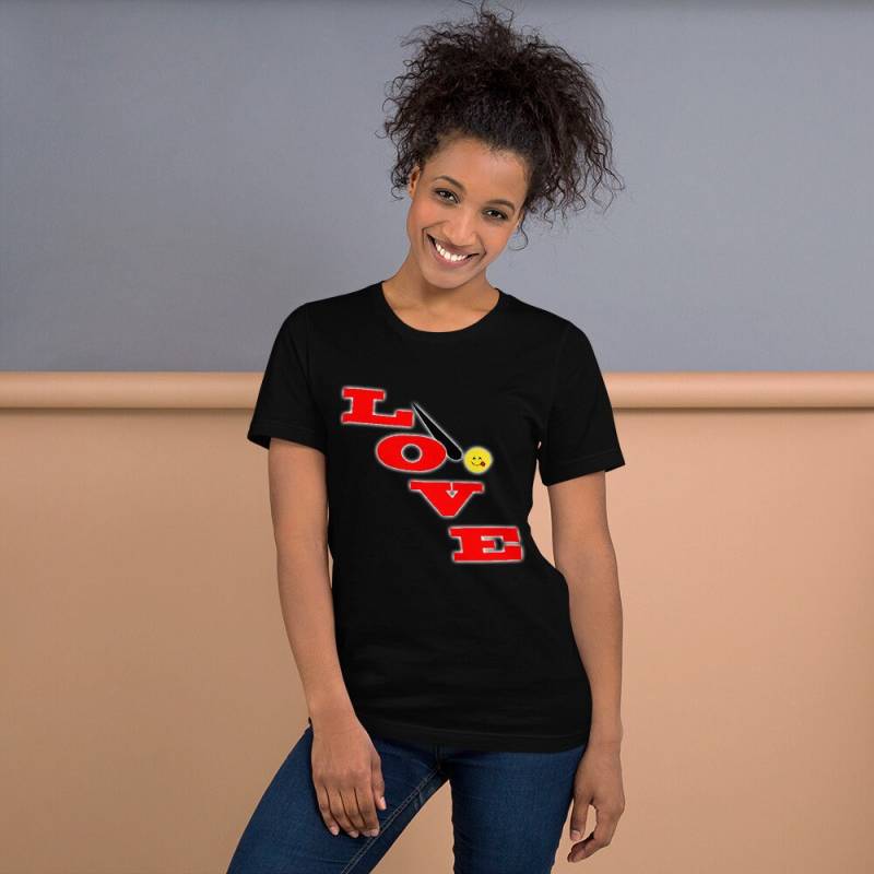 Happy Sweet Diving in Love Cute Unisex Short Sleeve Jersey T-Shirt Happy Sweet Diving in Love Cute Unisex Short Sleeve Jersey T-Shirt von 24Pose
