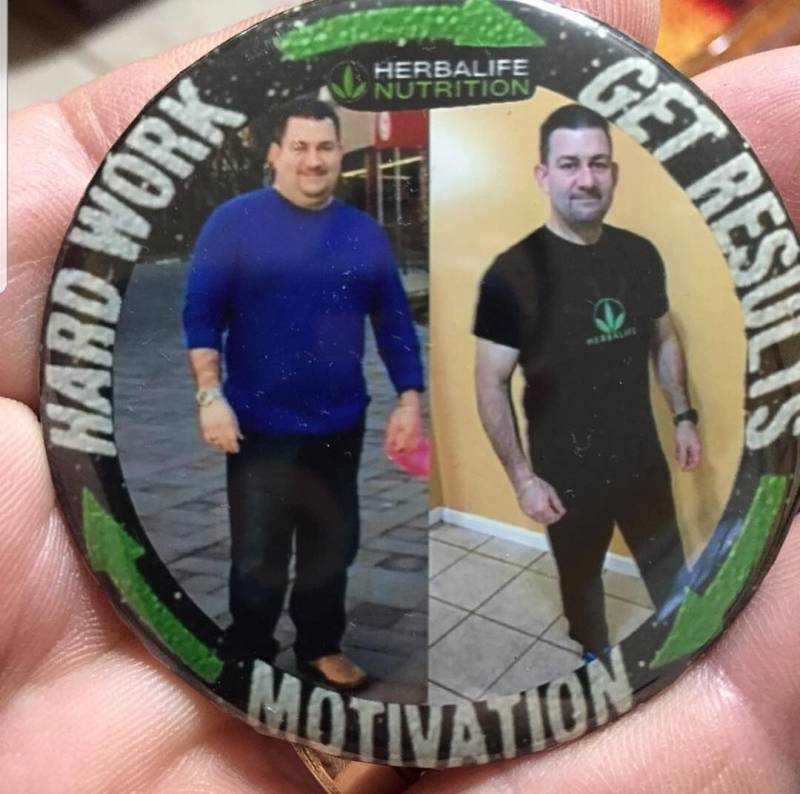 Vor Und Nach Der Knöpfe von 24fitshop