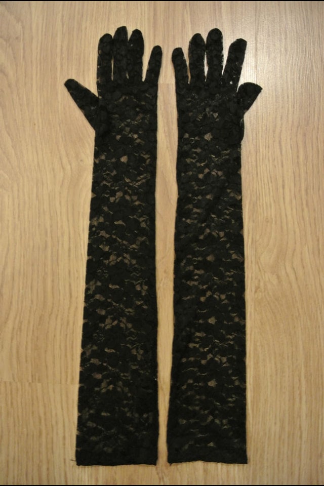 Schwarze Spitzen Handschuhe 1920Er Jahre Flapper Gatsby Burlesque Schwarze Spitzen Handschuhe 1920Er Jahre Flapper Gatsby Burlesque von 26Dreams
